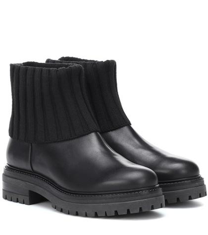 Etro Leather Ankle Boots