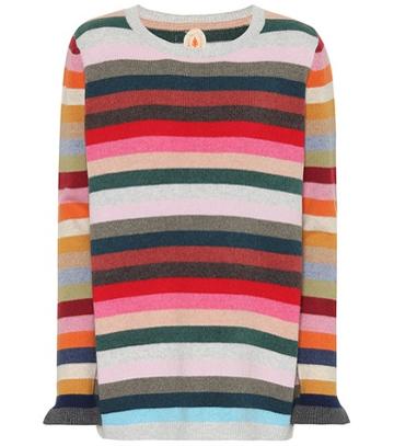 Jardin Des Orangers Striped Wool-blend Sweater