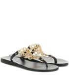 Grlfrnd Fokida Leather Sandals