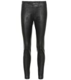 Salvatore Ferragamo Skinny Leather Pants