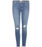 Tod's Verdugo Ankle Distressed Skinny Jeans
