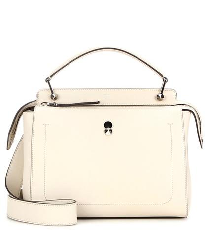 Fendi Dotcom Leather Shoulder Bag