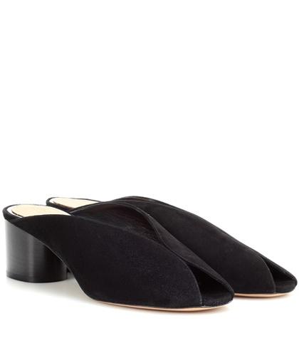 Isabel Marant Measha Slip-on Suede Sandals