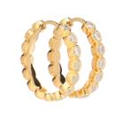 Theodora Warre Medium Gold-plated Hoop Earrings