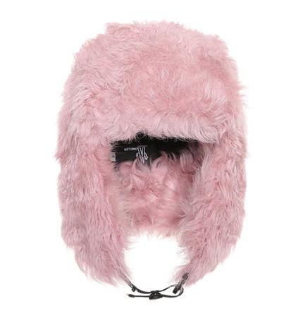 Moncler Gamme Rouge Fur Ski Hat