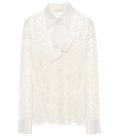 Tod's Rosie Cotton-blend Blouse