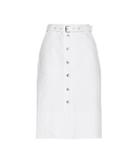 Valentino Branson Cotton Midi Skirt
