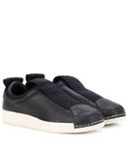 Prada Superstar Leather Slip-on Sneakers