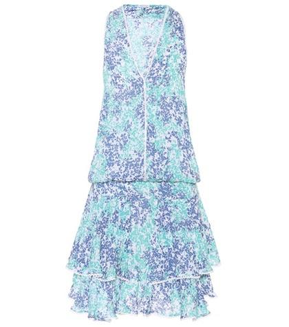 Poupette St Barth Printed Jersey Dress