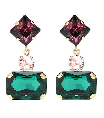 Emilio Pucci Embellished Clip-on Earrings