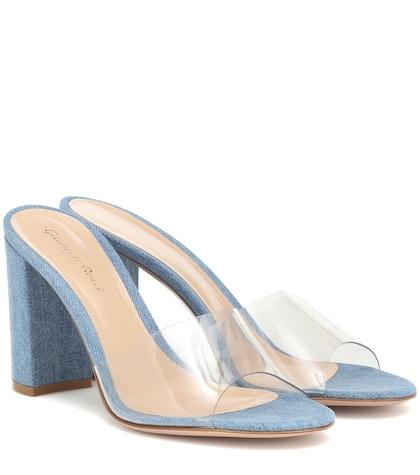Gianvito Rossi Exclusive To Mytheresa – Vivienne 85 Denim Sandals