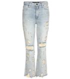 Alexander Wang Grind High-rise Cropped Flared Jeans