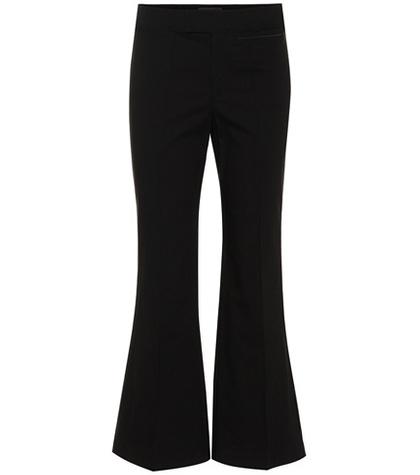 Isabel Marant Nyree Stretch-cotton Flared Pants