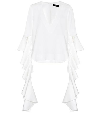 Saint Laurent Ruched Top