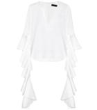 Saint Laurent Ruched Top