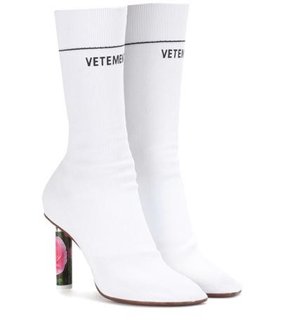 Miu Miu Stretch-jersey Ankle Boots