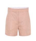 Poupette St Barth Windsor Linen-blend Shorts