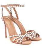 Chlo Pearl 105 Leather Sandals