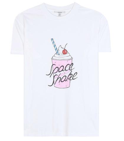Ganni Berkeley Space Shake Cotton T-shirt