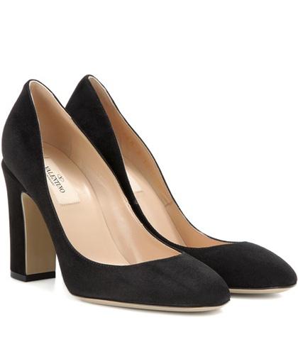 Valentino Valentino Garavani Tan-go Suede Pumps