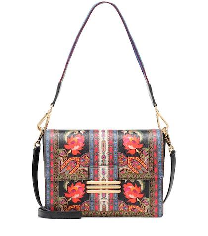 Brunello Cucinelli Printed Leather Shoulder Bag