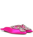 Sophia Webster Bibi Butterfly Pearl Slippers
