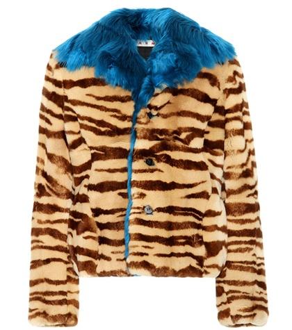 Marni Printed Fur Jacket