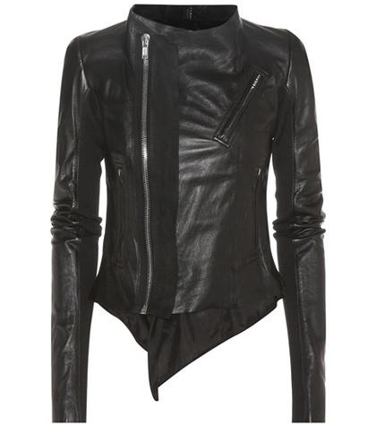 Proenza Schouler Low Neck Biker Leather Jacket