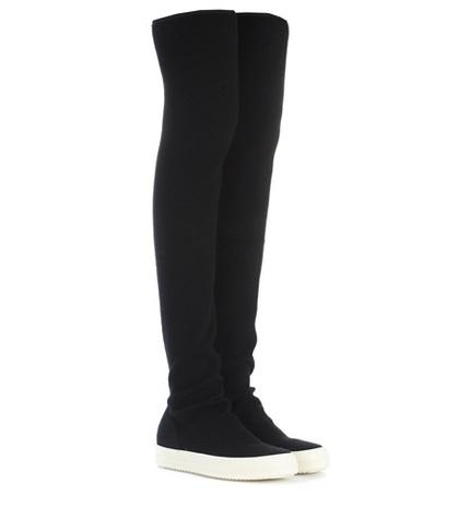 Y-3 Stocking Sneak Over-the-knee Boots