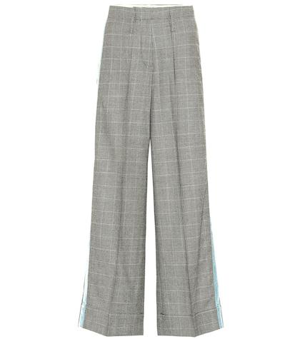 Racil Nitta Stretch-wool Flared Pants