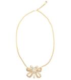 La Doublej Mytheresa.com Exclusive Crystal-embellished Bow Necklace By Ugo Correani