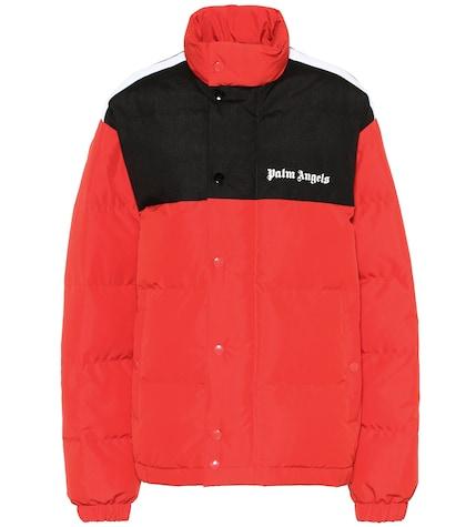 Palm Angels Logo Puffer Jacket