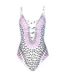 Mara Hoffman Samba Criss Cross Front Swimsuit