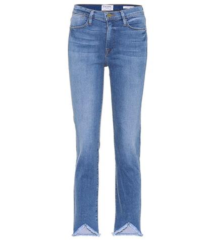 Acne Studios Le High Straight Triangle Jeans