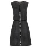 Marc Jacobs Plaid Wool Minidress