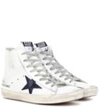 Vince Francy Leather High-top Sneakers