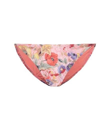 Zimmermann Lovelorn Printed Bikini Bottoms