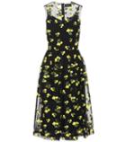 Saint Laurent Cotton-blend Sleeveless Dress