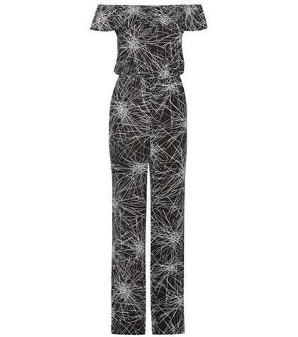 Diane Von Furstenberg Adele Printed Jumpsuit