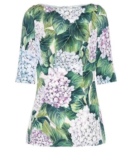 Etro Silk Printed Top
