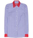 Tommy Hilfiger Lace-trimmed Cotton Shirt