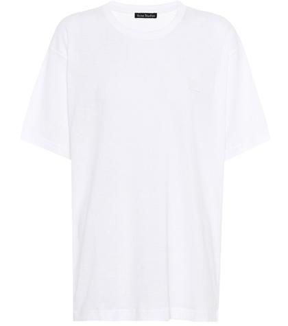Acne Studios Nash Face Cotton T-shirt