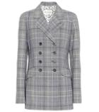 Etro Checked Wool And Mohair Blazer
