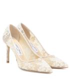 Caroline Constas Romy 85 Lace Pumps