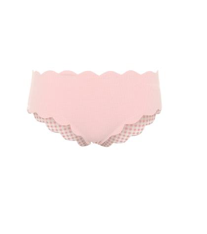 Marysia Exclusive To Mytheresa – Spring Reversible Gingham Bikini Bottoms
