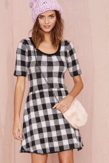 Knitz By For Love & Lemons Hit The Slopes Dress