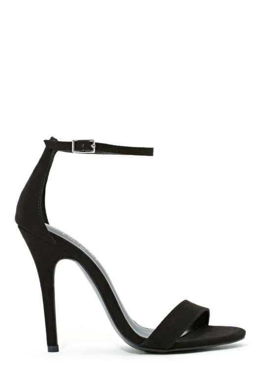 Nasty Gal Shoe Cult Adore Sandal - Black