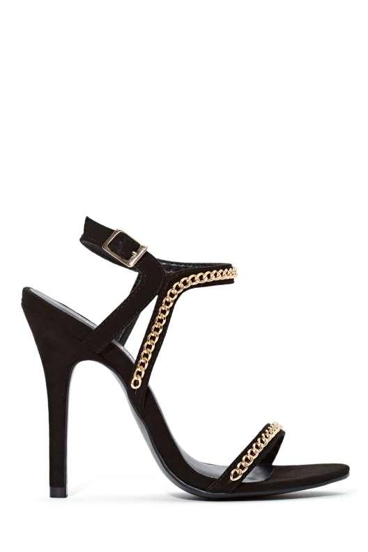 Nasty Gal Shoe Cult Chain Reaction Heel