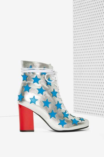 Factory Non Blonde Starstruck Leather Boot