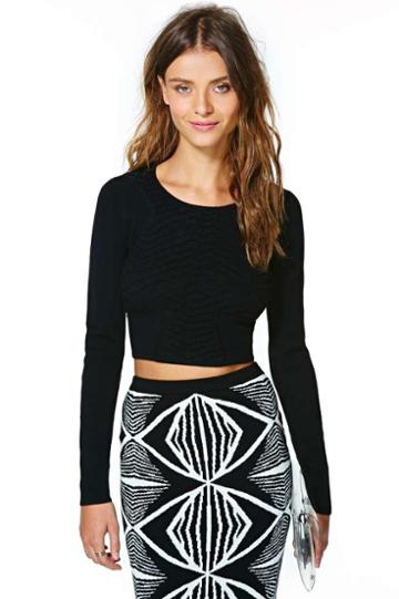 Nasty Gal Nasty Gal Athame Crop Sweater